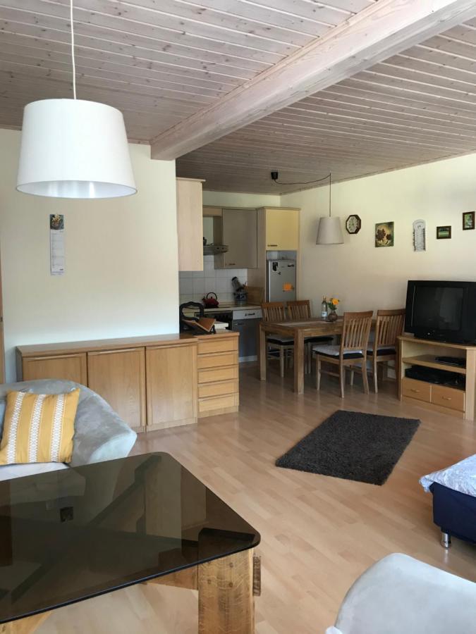 Ferienwohnung Am Gruenen Band Hellingen Eksteriør bilde