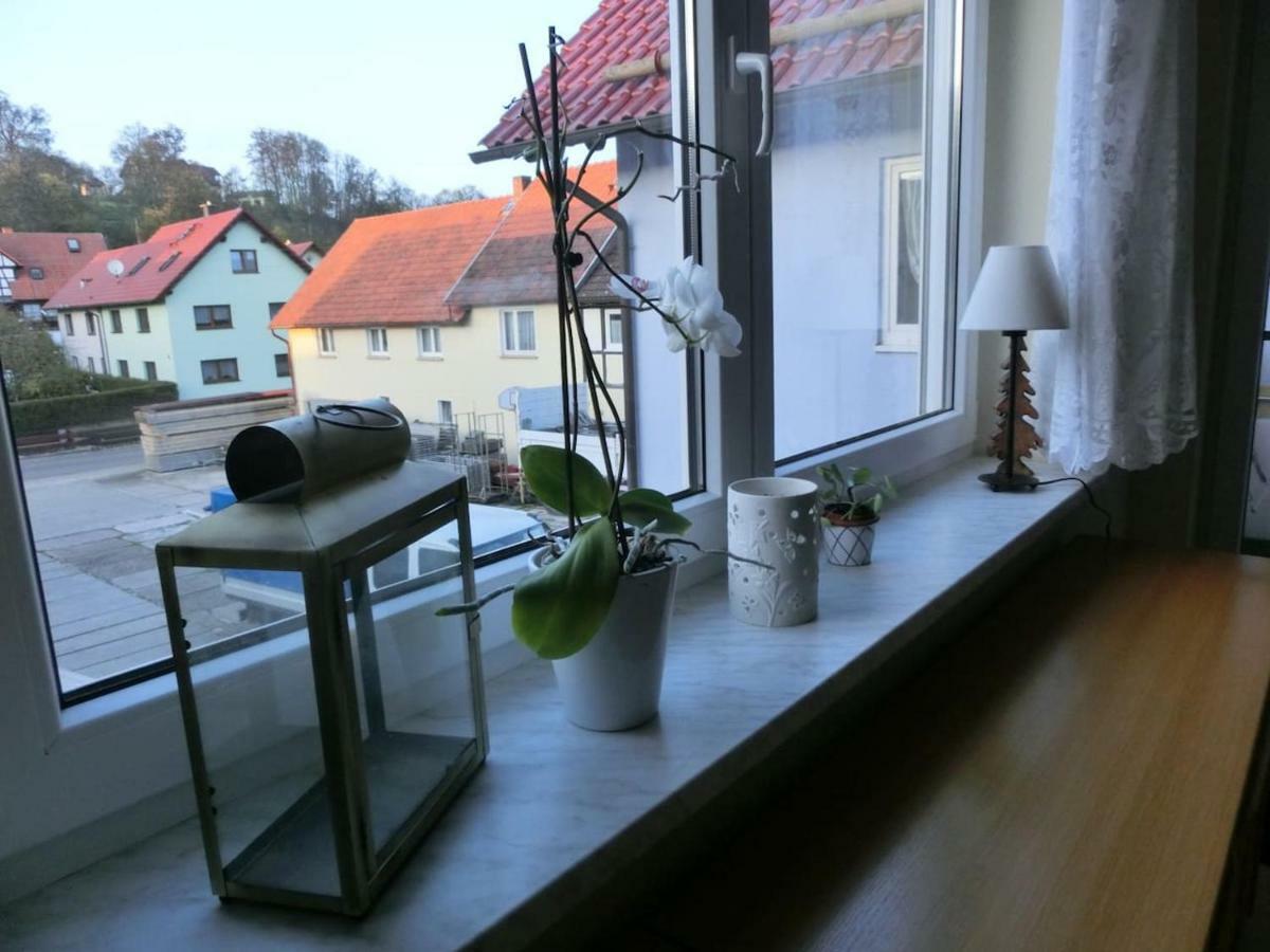 Ferienwohnung Am Gruenen Band Hellingen Eksteriør bilde